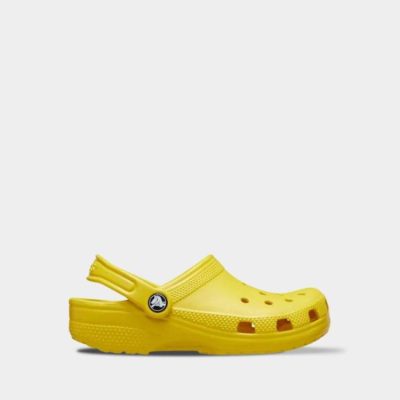 Crocs Kids Classic Lemon арт. 206991 / Дитячі Сабо Крокс Жовті