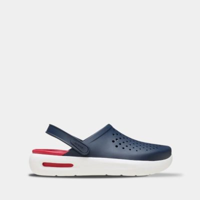 Crocs LiteRide InMotion Navy арт. 209964 / Крокс Лайтрайд Інмоушн Сабо Сині